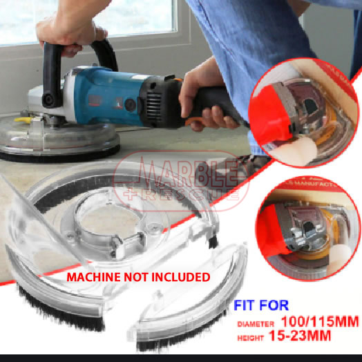 ANGLE GRINDER DUST COVER Marble Rescue Stone Restoration